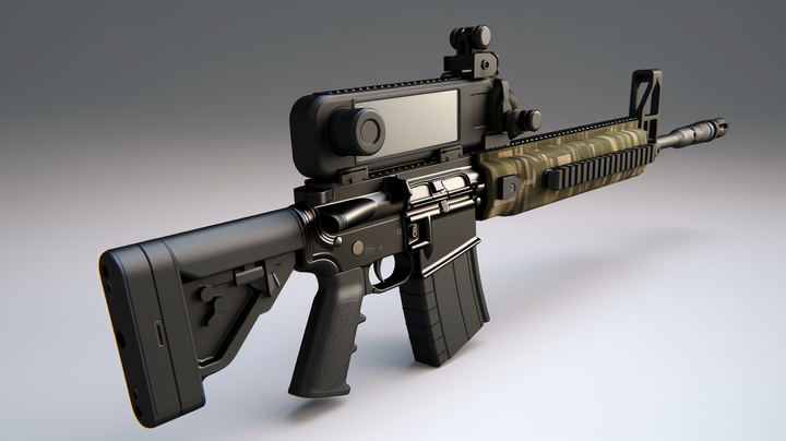 Apple Introduces iPhone AR-15 Smart Rifle, Making Gunfights More User-Friendly